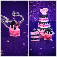 Image 2 of Sweet 1600 Birthday Cake Jewelry Set