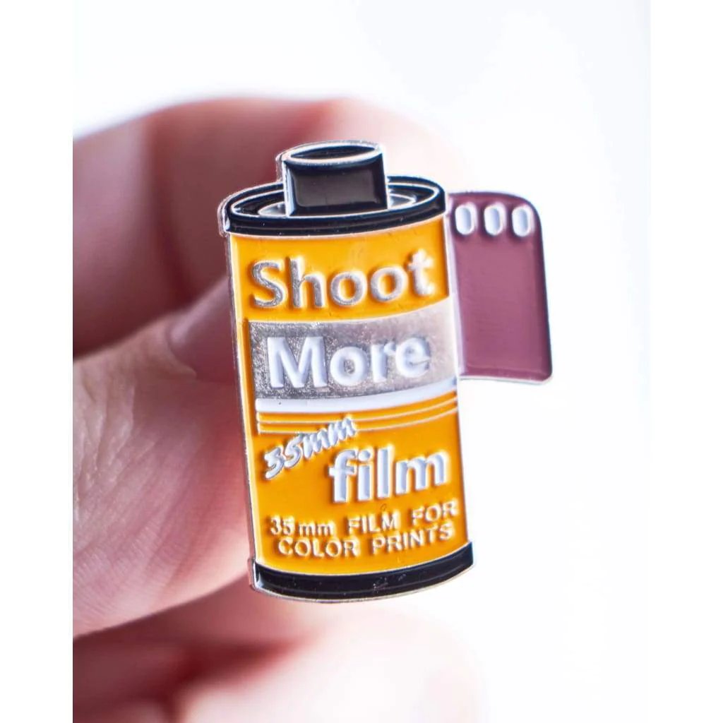 Image of Shoot More 35mm Film Pin
