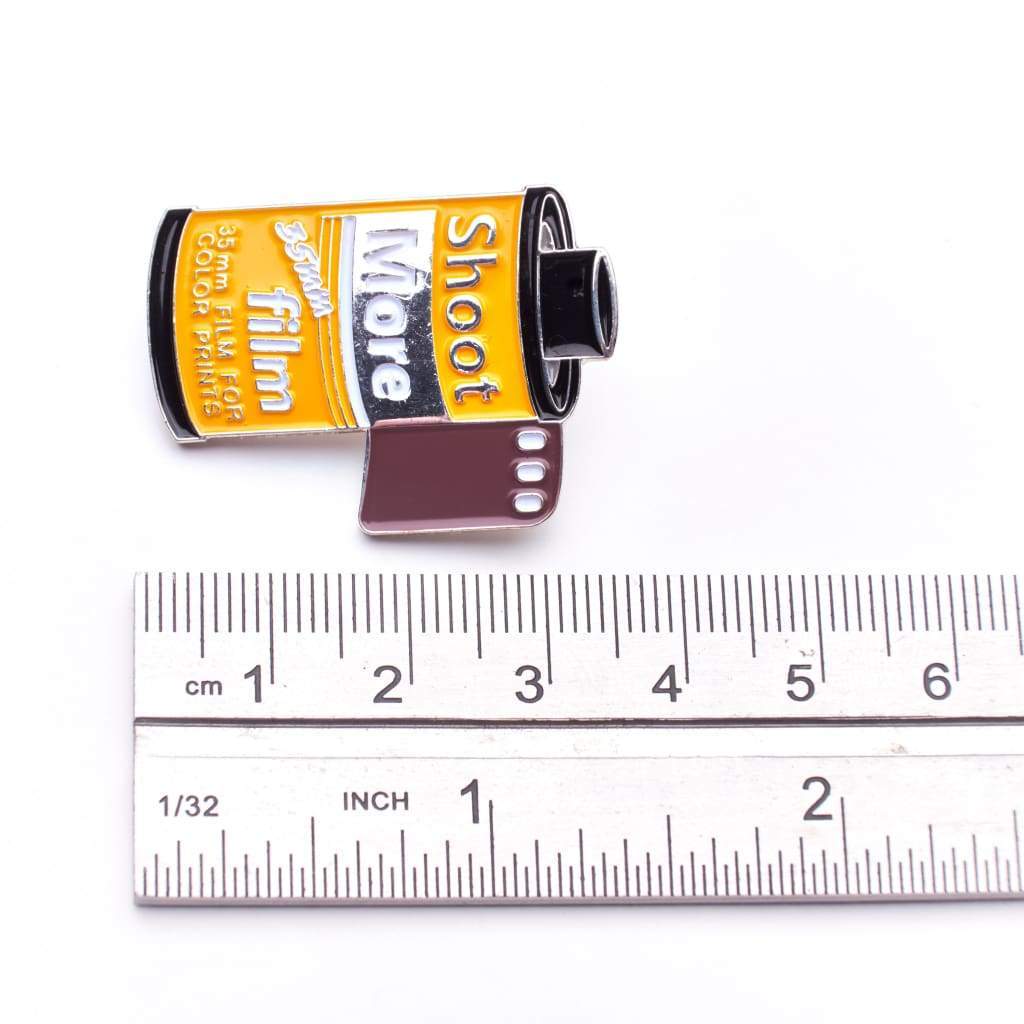 Image of Shoot More 35mm Film Pin