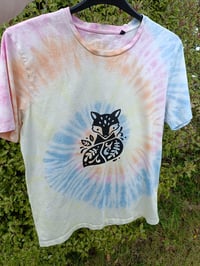 Image 1 of Foxy on rainbow icecream spiral T size XXL 24/26