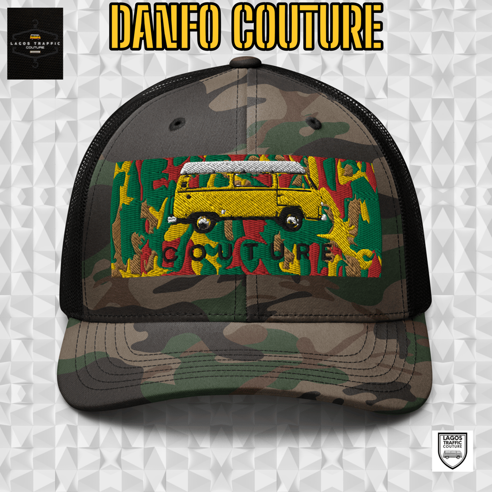 DANFO RACING CAMO COUTURE HAT COLLECTION (9JA RACERS) II