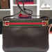 Image of Vtg. Gucci Brown Leather Shoulder Bag 