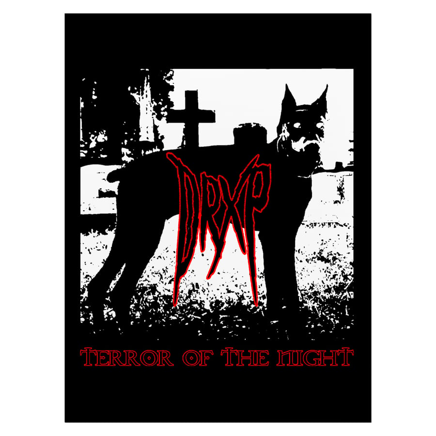 Image of TERROR OF THE NIGHT RUG RED