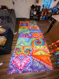 Image 3 of CUSTOM Tie Dye Sheet/Pillowcase Set