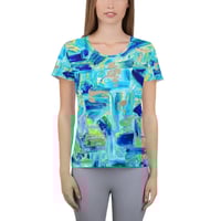 Image 2 of "Prism" Women's Athletic T-shirt