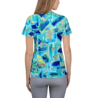 Image 3 of "Prism" Women's Athletic T-shirt