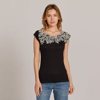 Image 1 of BlackLace Bamboo T