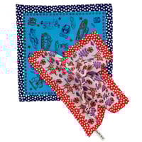Image 2 of PINK COTTON SCARVES