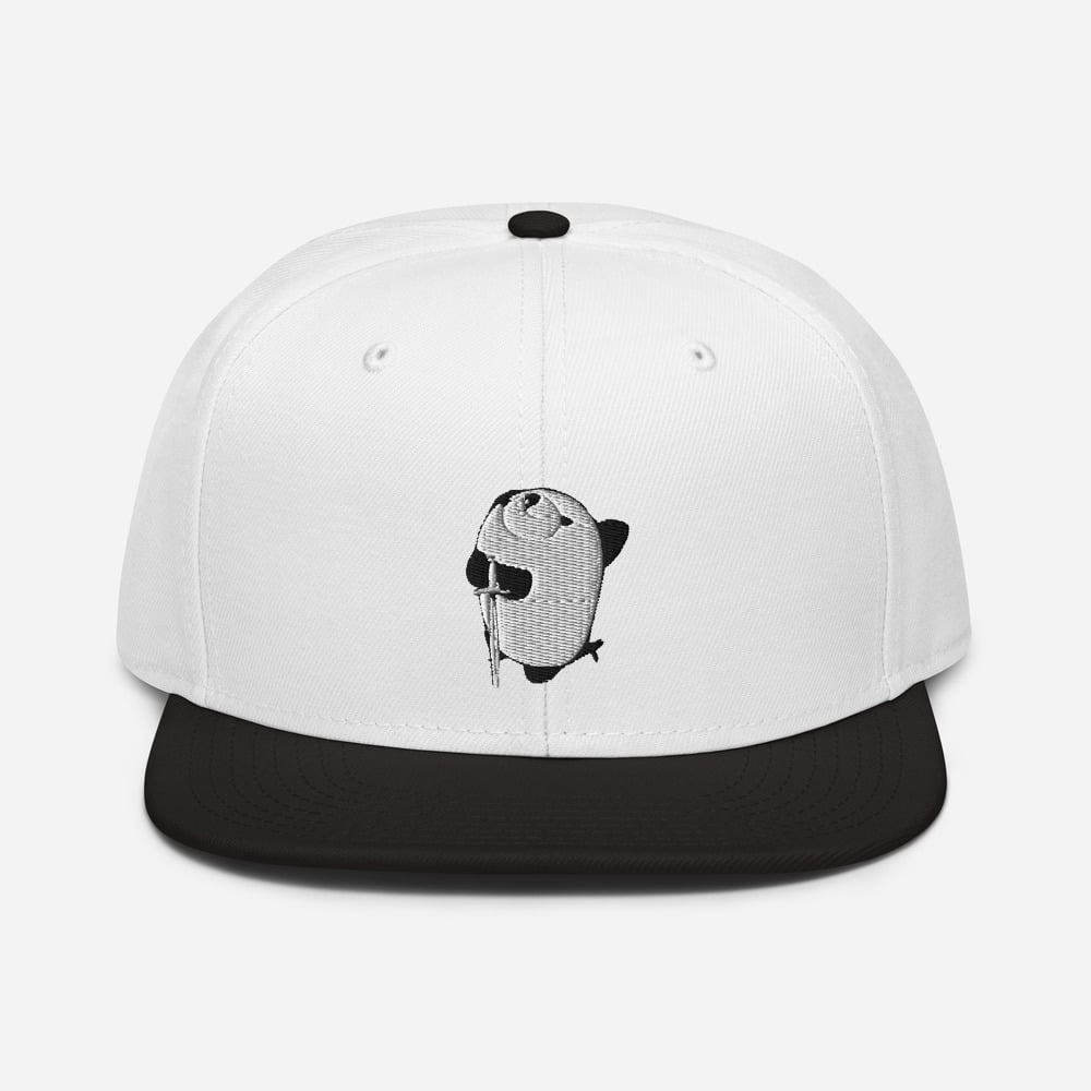 Image of SONDER snapback [evil bear bear with sword]