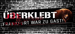 Image of Aufkleber Frankfurt war zu Gast