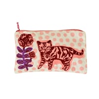 Image 1 of CAT & FLOWER Pouch