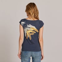 Image 2 of DenimFlyingFeather Bamboo T