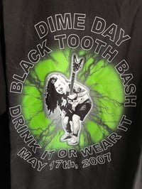 Image 4 of DIMEBAG DARRELL Dime Day Bash Memorial Tee 2007 MENS XL RARE Pantera Shirt