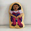 Large Embroidered Peluche