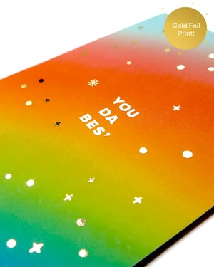 Image of You Da Bes' Card