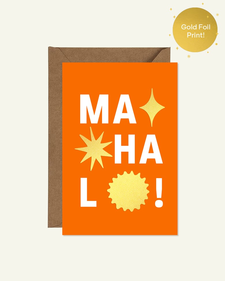 Image of Mahalo Card