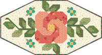 Image 1 of Rose Garden Runner - Single Rose with Cream Background in Market Street 