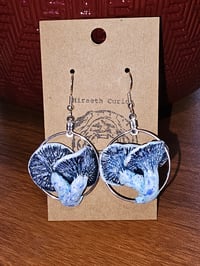 Image 2 of Indigo Milkcap Earrings