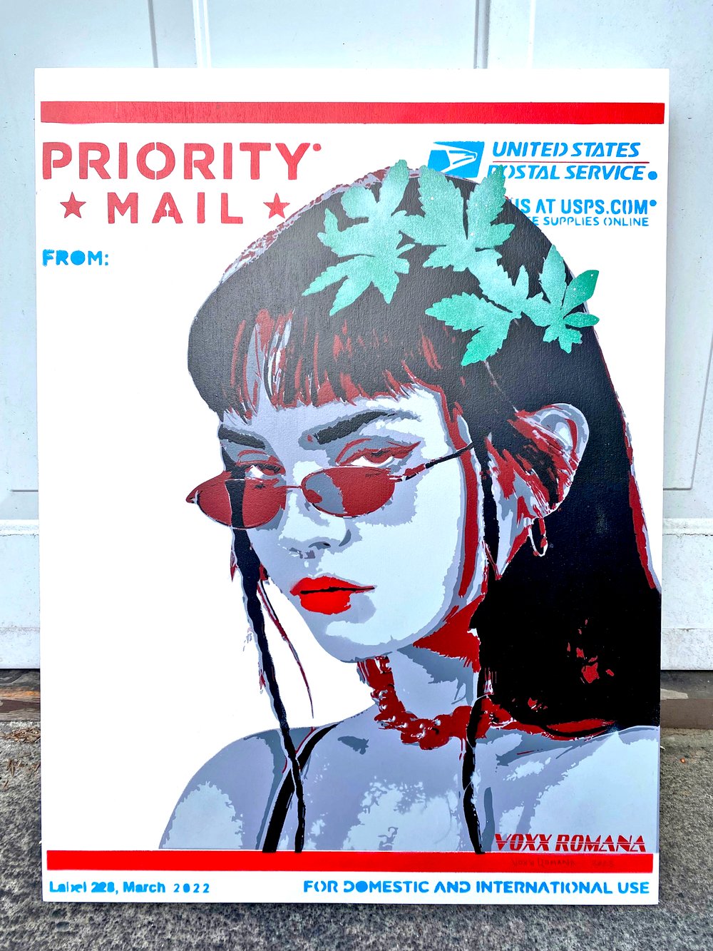 “Rose Tinted Glasses – Priority Mail”