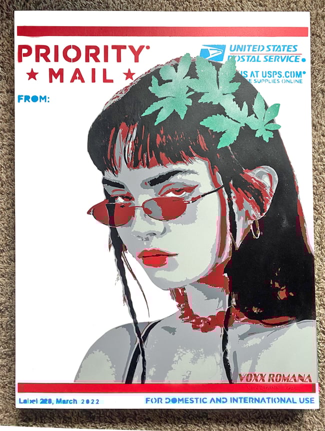 “Rose Tinted Glasses – Priority Mail”