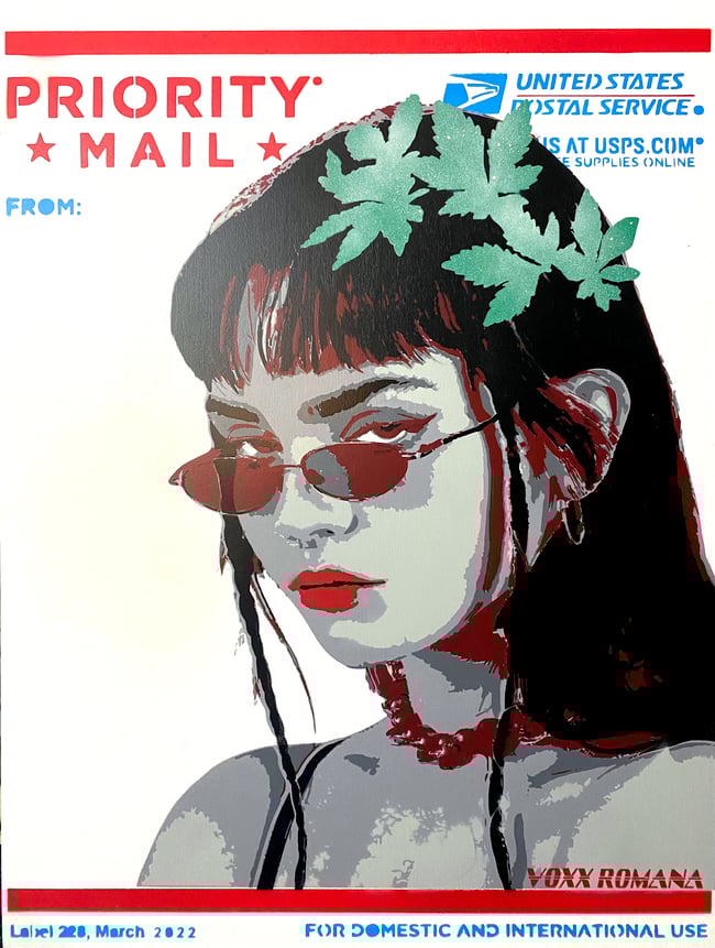 “Rose Tinted Glasses – Priority Mail”