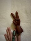 1970s hand carved PEACE statue #1