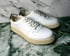 Six feet white leather lo top sneaker  Image 2
