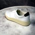 Six feet white leather lo top sneaker  Image 4