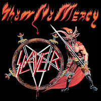 Image 1 of Slayer " Show No Mercy "  Banner / Tapestry / Flag