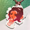 Side Order Octo White Acrylic Charm 🪸