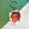 Side Order Octo White Acrylic Charm 🪸