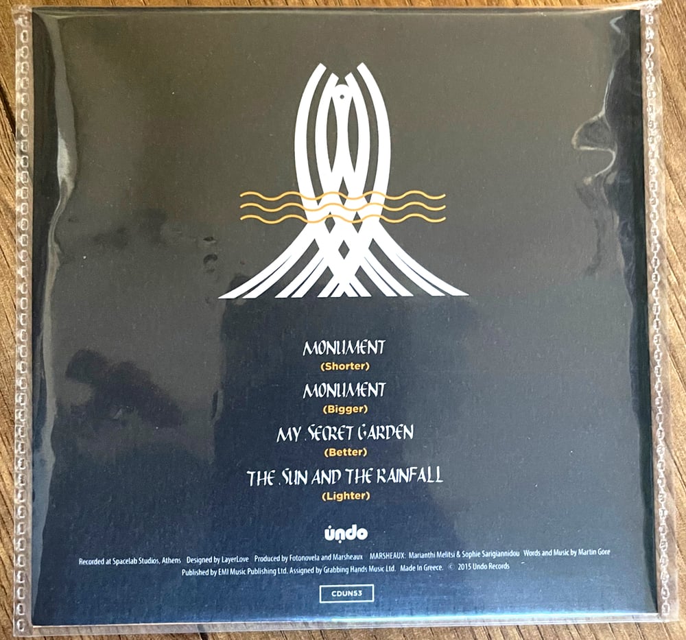 Image of MARSHEAUX "Monument" CD Single