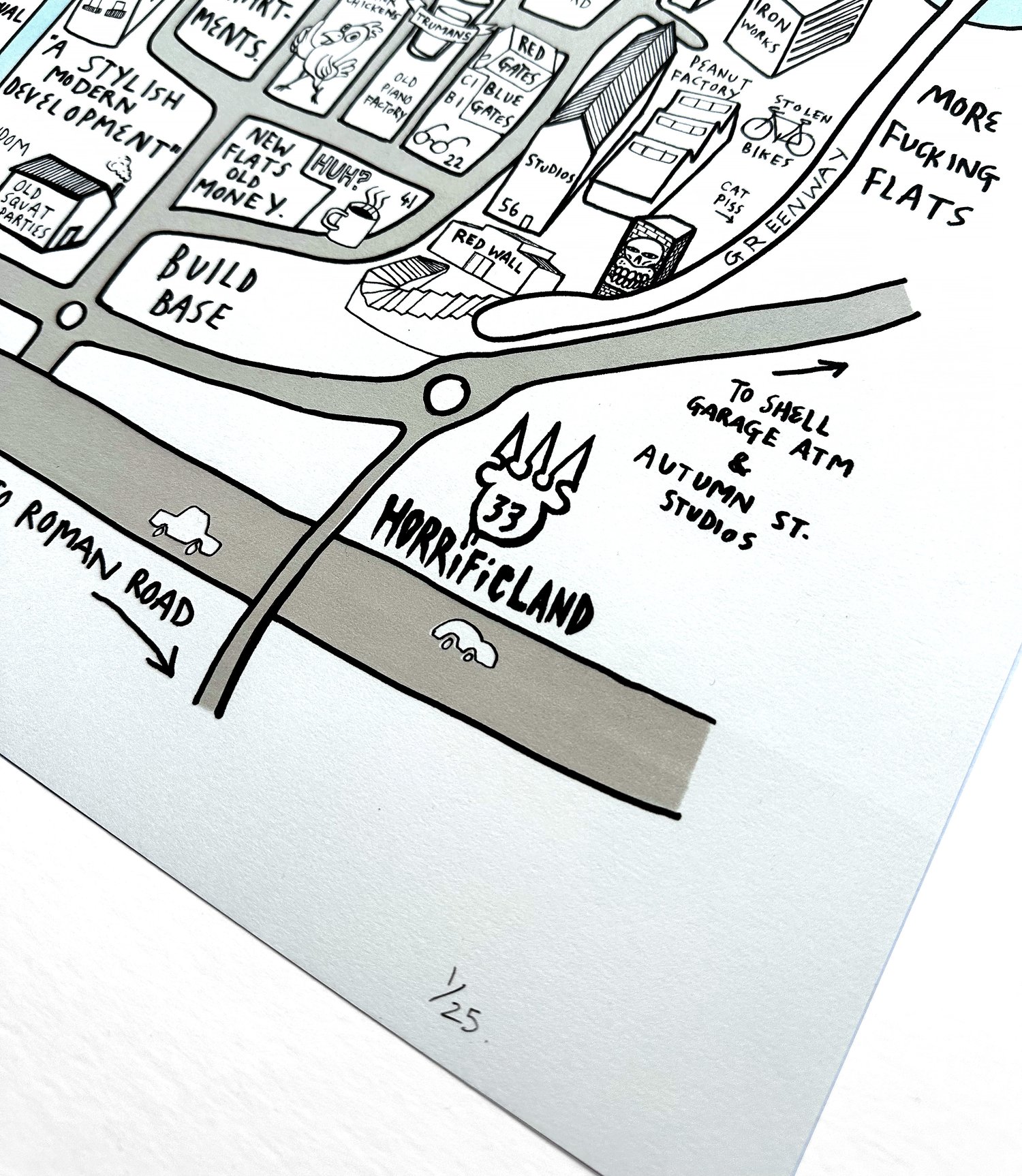 Image of ‘Hackney Wick and Fish Island Map’ by EDWIN