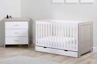 Image 2 of Ickle Bubba Pembrey Nursery Furniture Ash Grey & White