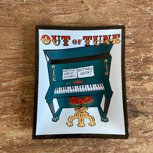 Image of 'Out of Tune' Glass Tray