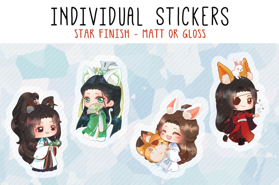 Image of Stickers - Individual Pieces