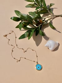 Image 1 of Pammukale Necklace ~ Deep Blue