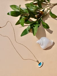 Image 2 of Mykonos Eye Necklace