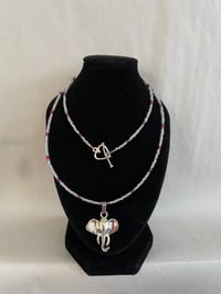 Image 1 of Elephant sufficiency necklace