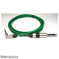 Image 1 of Summing Audio Cable for Spark Amp - Stereo Right Angled Jack (3.5mm) to MONO (6.35mm) Positive Grid