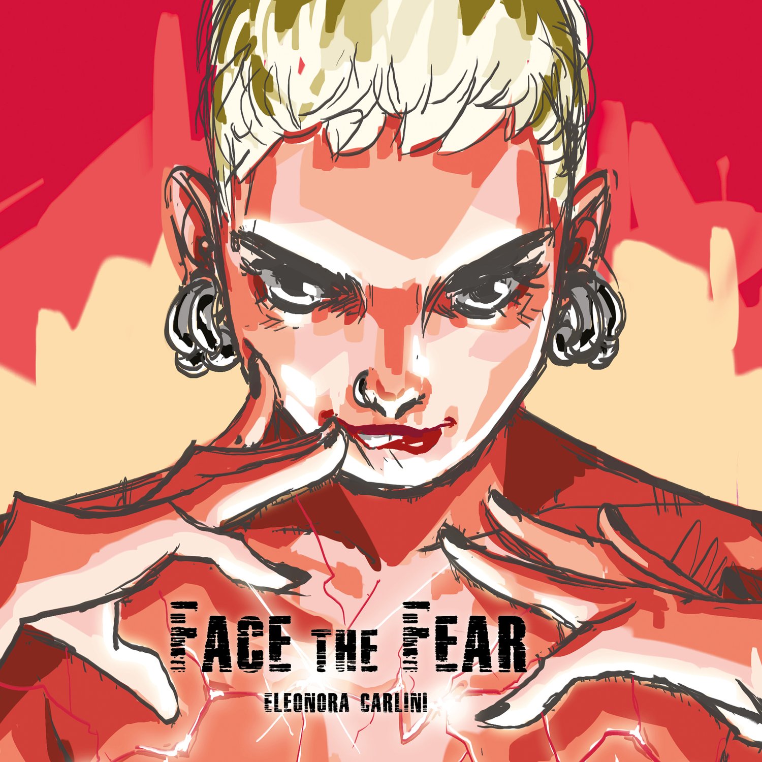 Image of Face the Fear - Eleonora Carlini - RED version