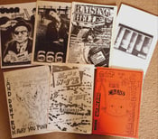 Image of VARIOUS OLD A5 FANZINES: 80's-90's-00's *only one of each*