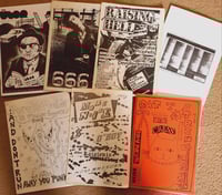 Image 1 of VARIOUS OLD A5 FANZINES: 80's-90's-00's *only one of each*