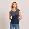 Denim Blossom Bamboo T