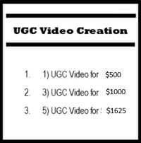 UGC Video Creation