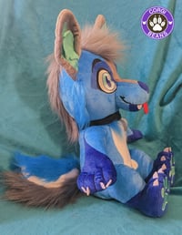 Image 3 of Neon Woof 2.0 Plush Collectible IN STOCK