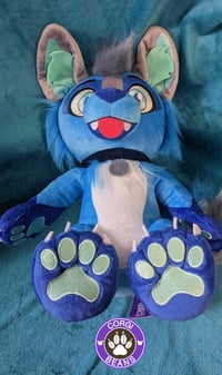 Image 4 of Neon Woof 2.0 Plush Collectible IN STOCK