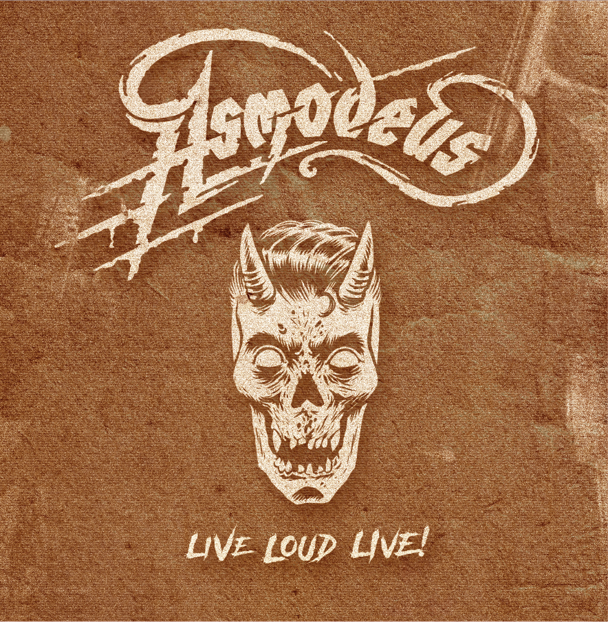 ASMODEUS - LIVE LOUD LIVE! (LIME GREEN) LP