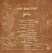 Image 3 of ASMODEUS - LIVE LOUD LIVE! (BLACK + POSTER) LP