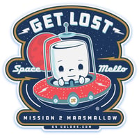 Get Lost Sticker